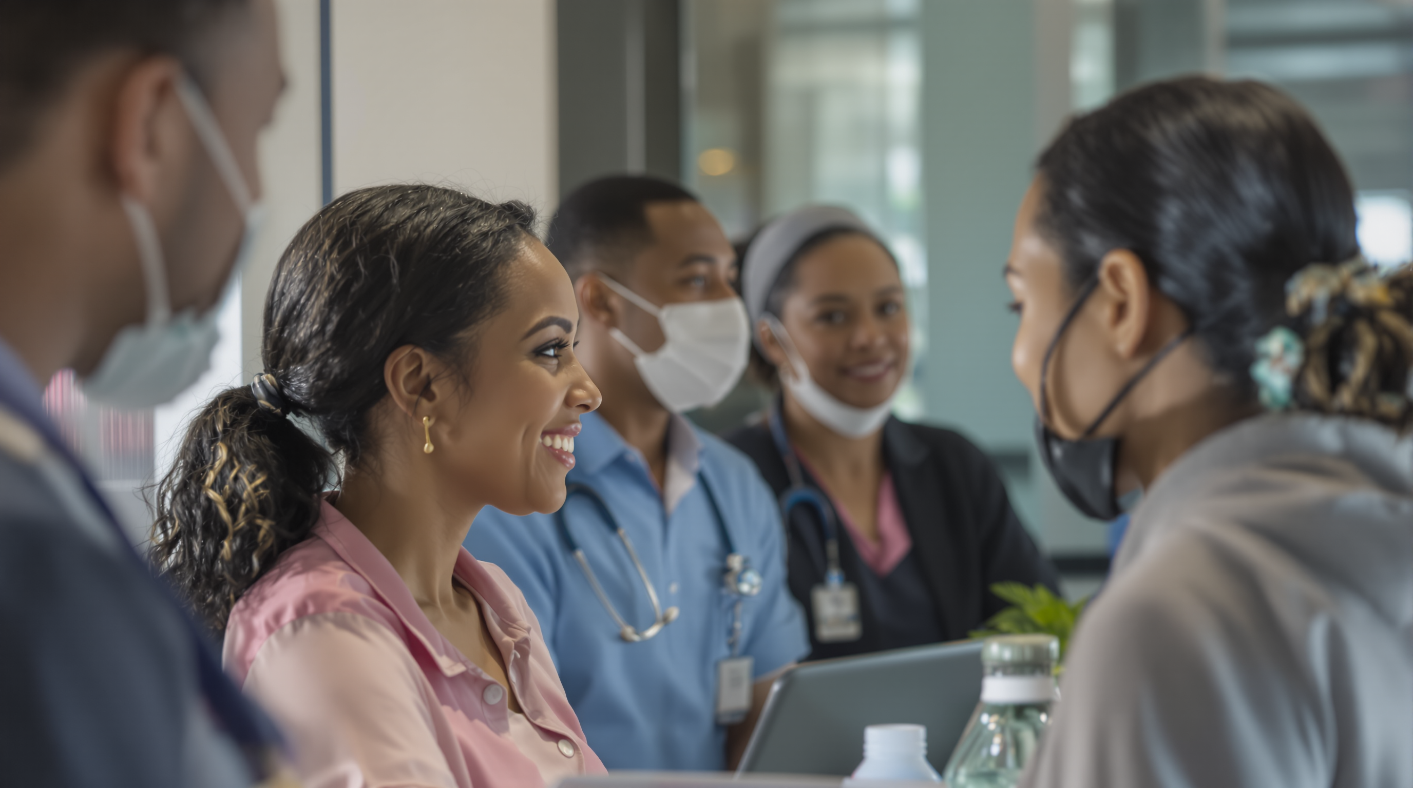 Interface preview showing a simple booking experience